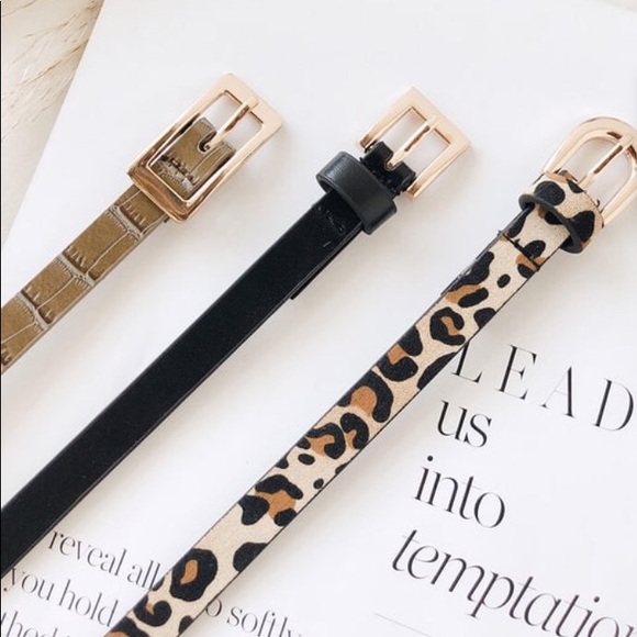 HP# 156 🎉🎉NWT LULU’S 3 pk belt set. All Sz MM/L - Picture 2 of 7